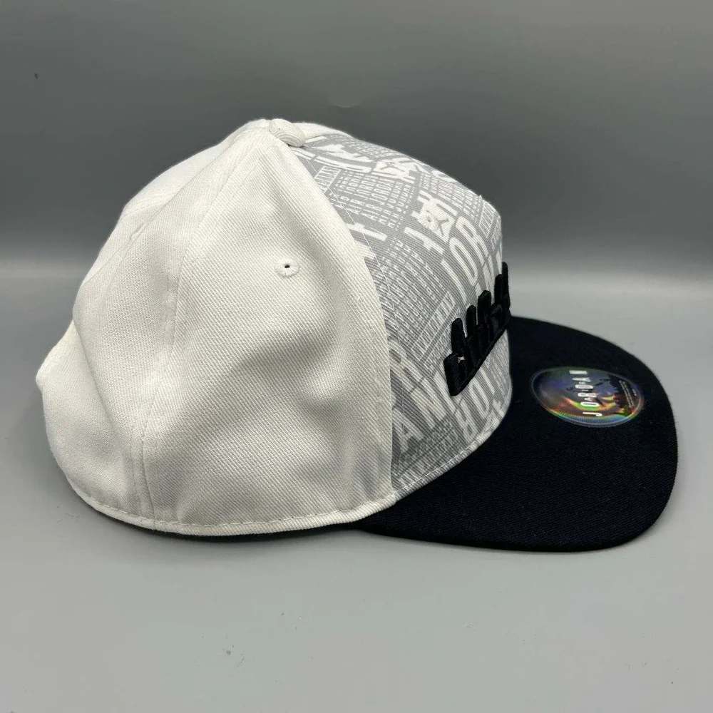 Air Jordan Hat Men White‎ Black Embroidered Logo Jumpman Snap Back Cap